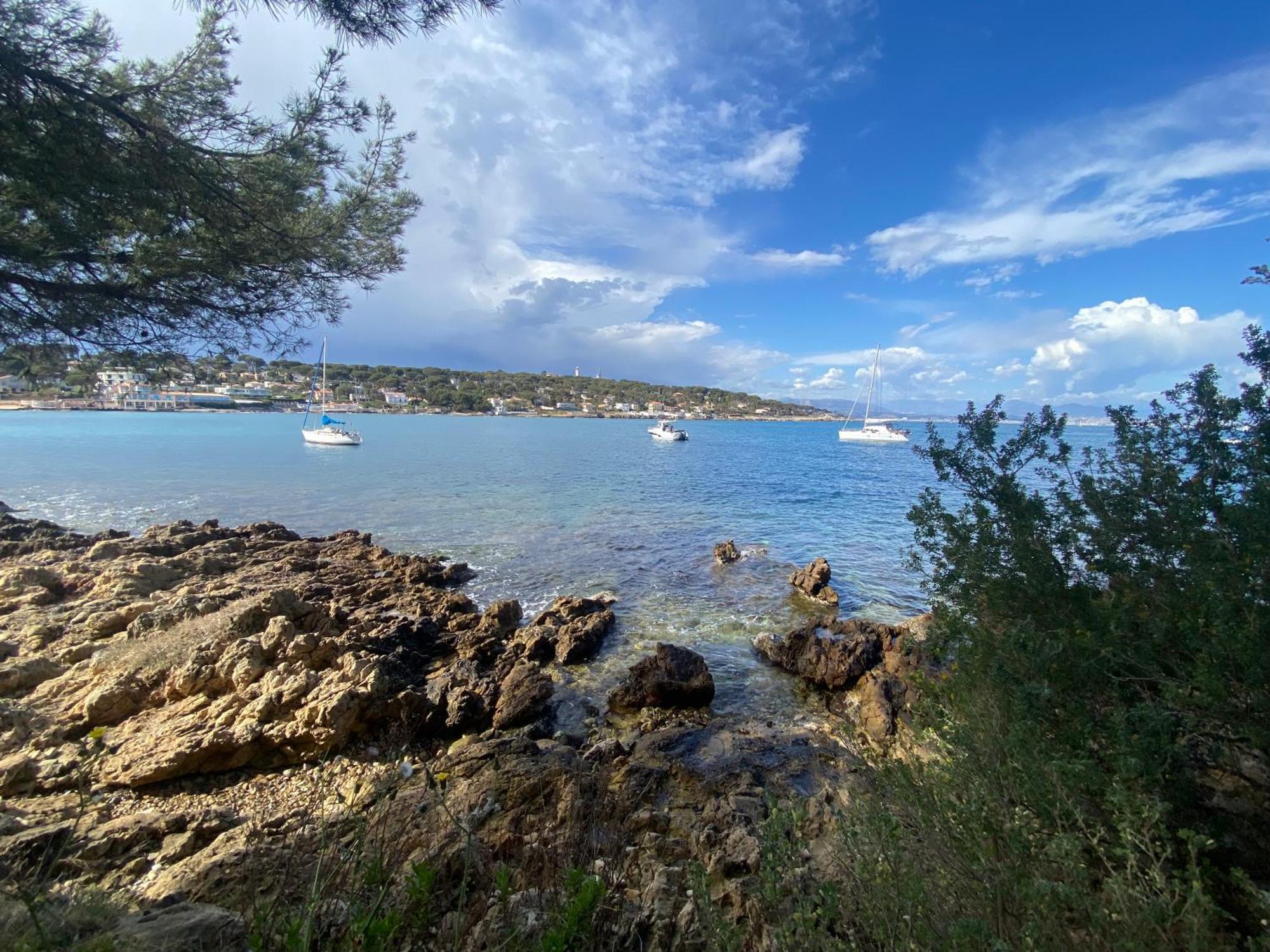 Appartement T2 bas de villa sur la Côte d'Azur tout confort Cagnes-sur-Mer Exterior foto